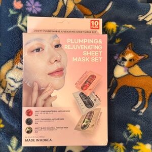 Korean Skin Care Masks Hydrating,Plumping & Rejuvenating Sheet Mask Set